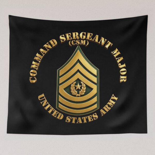 Item preview, Army - Command Sergeant Major - CSM designed and sold by Military Insignia Products.