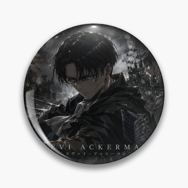 Item preview, Levi | Elite Shadow Captain – Dark Anime Warrior Inspired Fantasy Artwork designed and sold by Dyan4.