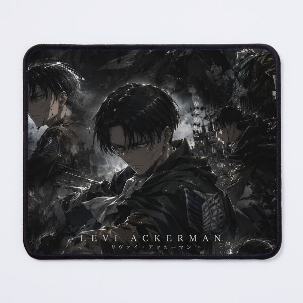 Item preview, Levi | Elite Shadow Captain – Dark Anime Warrior Inspired Fantasy Artwork designed and sold by Dyan4.
