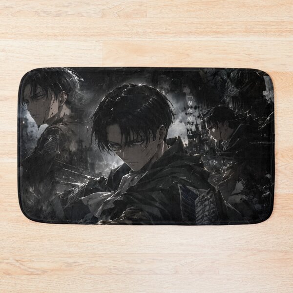 Item preview, Levi | Elite Shadow Captain – Dark Anime Warrior Inspired Fantasy Artwork designed and sold by Dyan4.