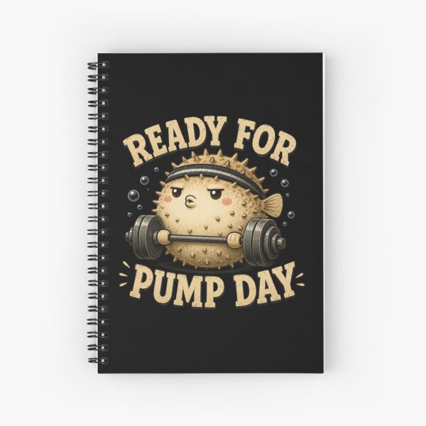 Item preview, Ready For Pump Day Pufferfish Gym Design designed and sold by HumbleAthlete.