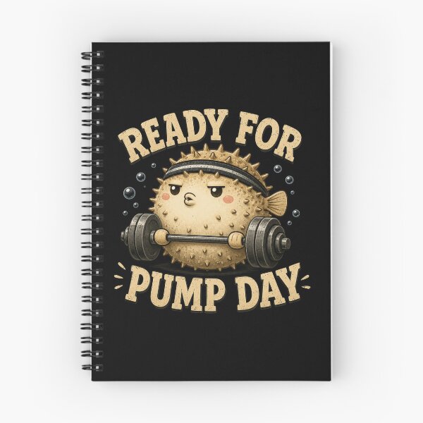 Item preview, Ready For Pump Day Pufferfish Gym Design designed and sold by HumbleAthlete.