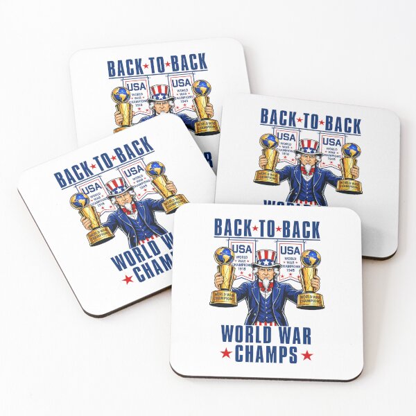 Item preview, USA: Back to Back World War Champs designed and sold by pink-beagle.