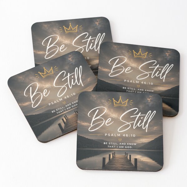 Item preview, Be Still Psalm 46 10 Wall Art designed and sold by Daily Devotional Store.