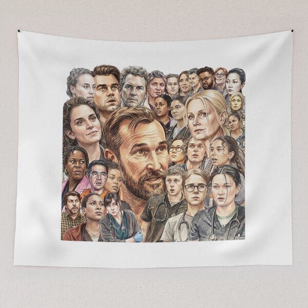 Item preview, The Pitt - Collage designed and sold by LoveSomethingDifferent.