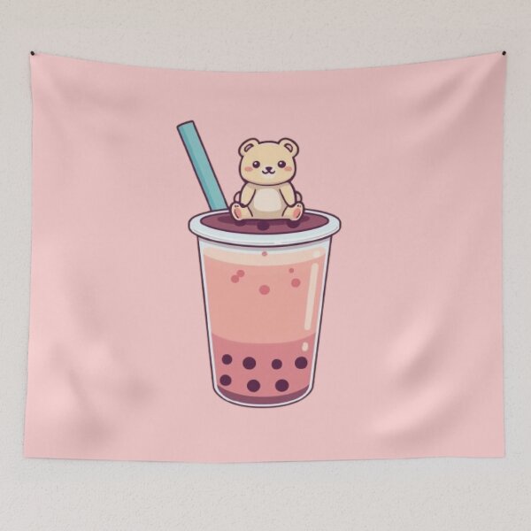 Item preview, Bubble Tea Friends Kawaii Sticker designed and sold by Stylestickers55.