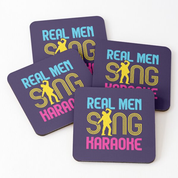 Item preview, Real Men Sing Karaoke designed and sold by jaygo.