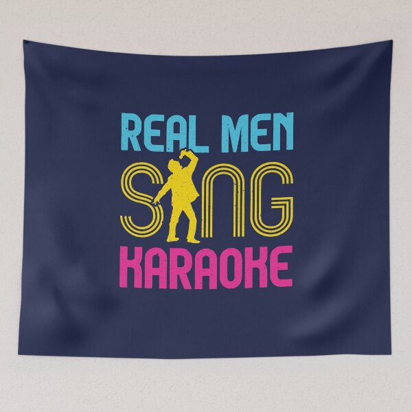 Item preview, Real Men Sing Karaoke designed and sold by jaygo.