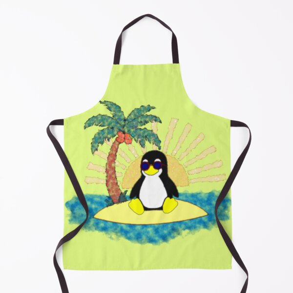 Item preview, Tux Paradise - Linux Island designed and sold by DefinedVoid.