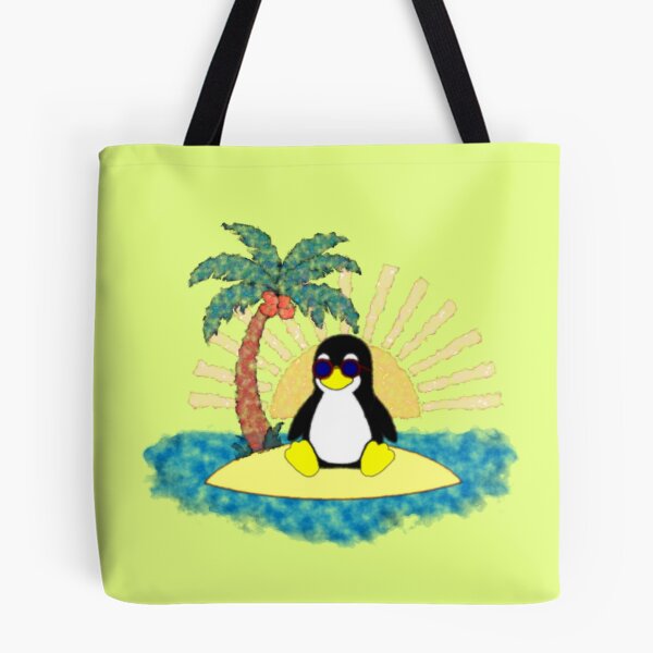 Item preview, Tux Paradise - Linux Island designed and sold by DefinedVoid.