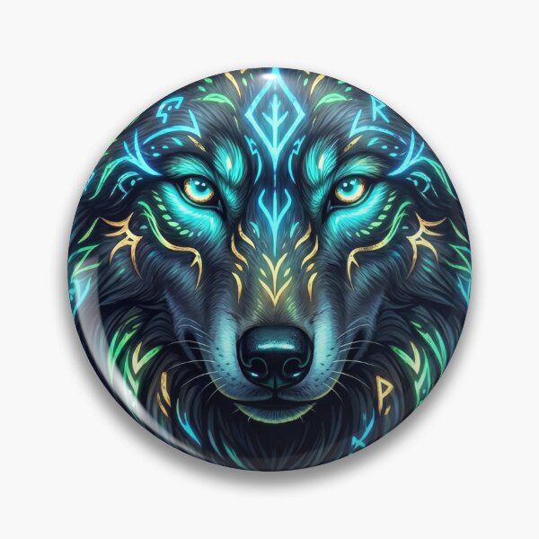 Item preview, Bioluminescent Forest Wolf T-Shirt Glowing Fantasy Wildlife Artwork designed and sold by MERAKISL.