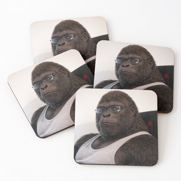 Item preview, Calm and composed gorilla designed and sold by Z-G-P.