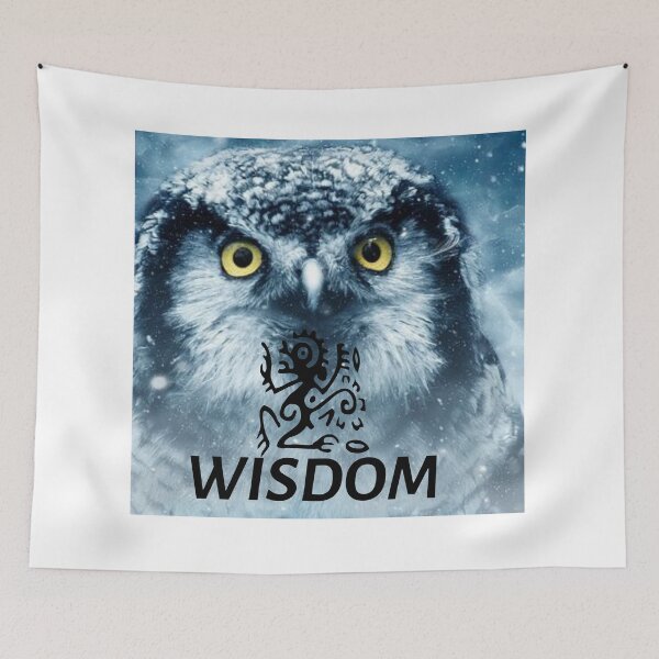 Item preview, Wise Owl Bird of Prey – Majestic Forest Raptor Wildlife Illustration designed and sold by leea1l.