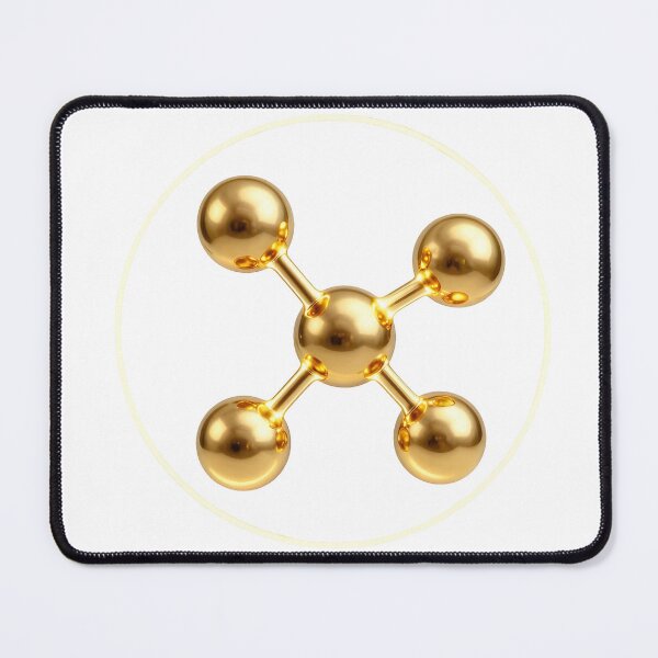 Item preview, Golden Molecule Structure designed and sold by simaso.
