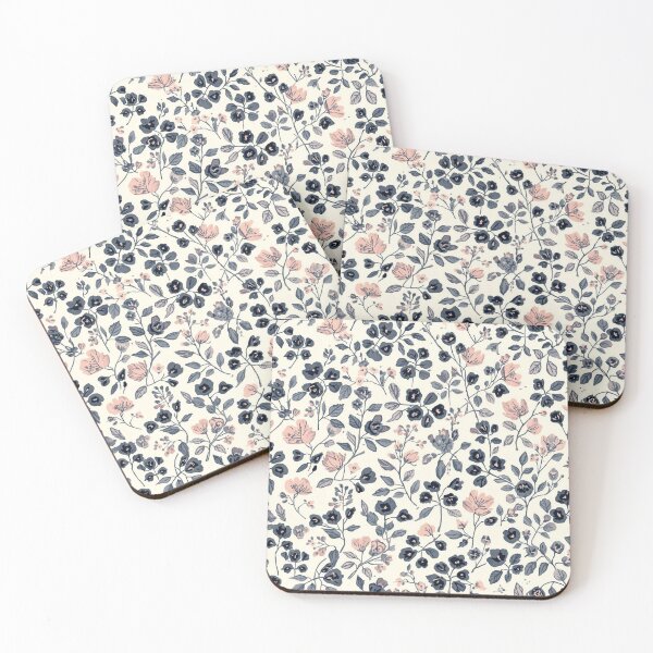 Item preview, Moon Flower Pastel Pattern – Soft Botanical Seamless Design for Fabric & Decor designed and sold by Art70shop.