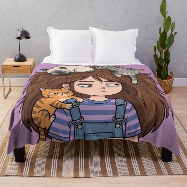 Item preview, The cat girl designed and sold by ArteDelCine.