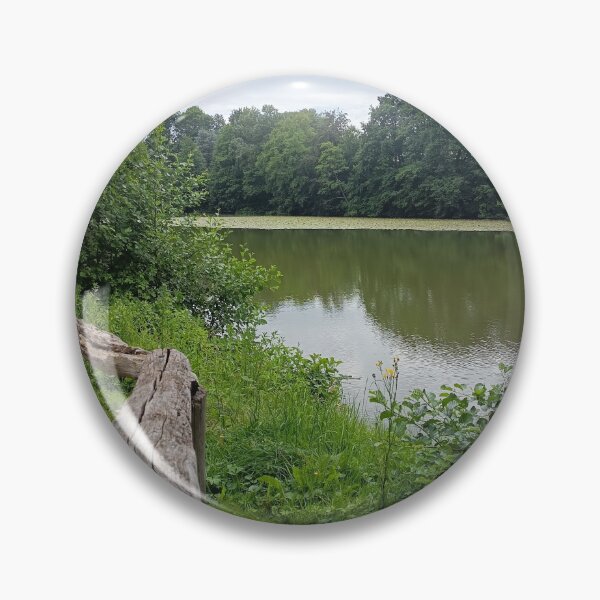 Item preview, Peaceful Lakeside Nature View designed and sold by PhuongVoArt.