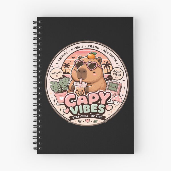 Item preview, Capy Vibes | Kawaii Capybara Bubble Tea | Pastel Coquette Aesthetic Design designed and sold by AstraDrip Studio.