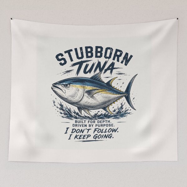 Item preview, Stubborn Tuna Built For Depth Driven   designed and sold by layalistoresa.