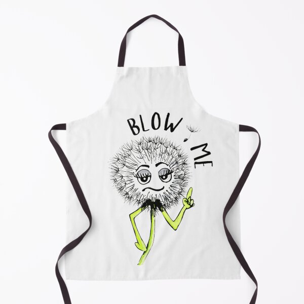 Item preview, Funny Blow Me Dandelion Character Savage Sarcastic Humorous Novelty Graphic designed and sold by RuperDelois.