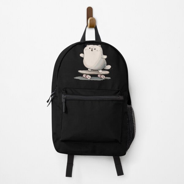 Item preview, Chubby Skateboarding Cat designed and sold by ClubVacay.
