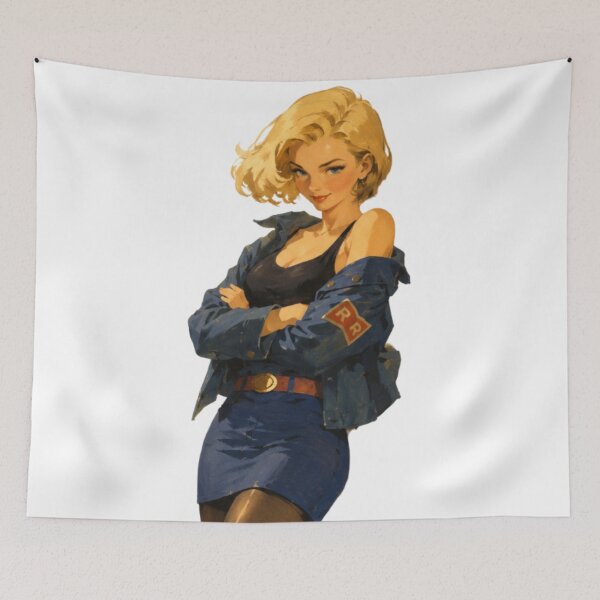 Item preview, Retro Android Pinup designed and sold by Cosplayvintage.