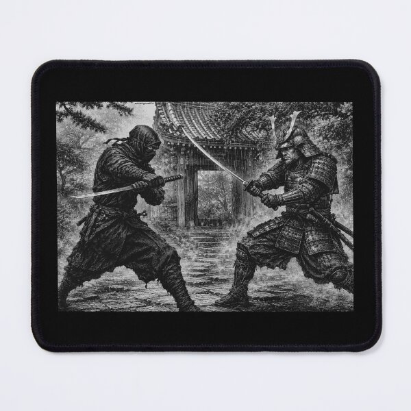 Item preview, ninja vs samurai designed and sold by animeXgame001.