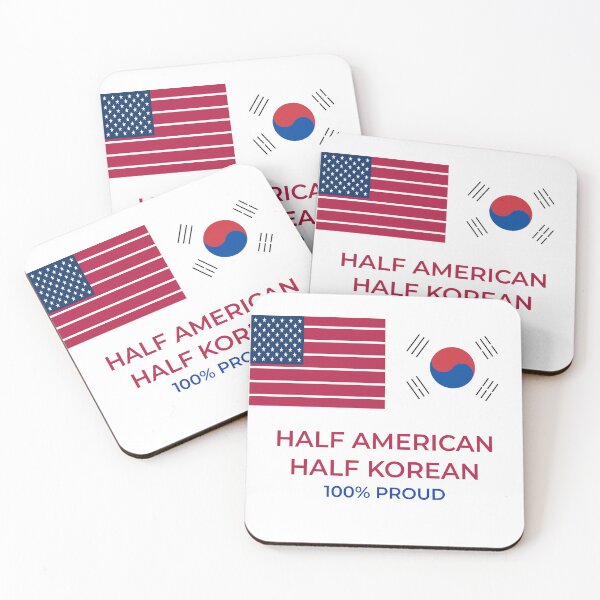 Item preview,  half american half korean dual heritage designed and sold by GlobalPrintArt.