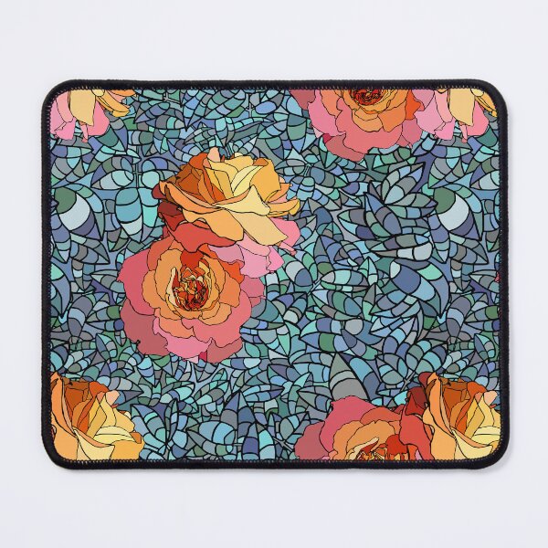 Item preview, Stained Glass Roses designed and sold by The Painted Lamb.