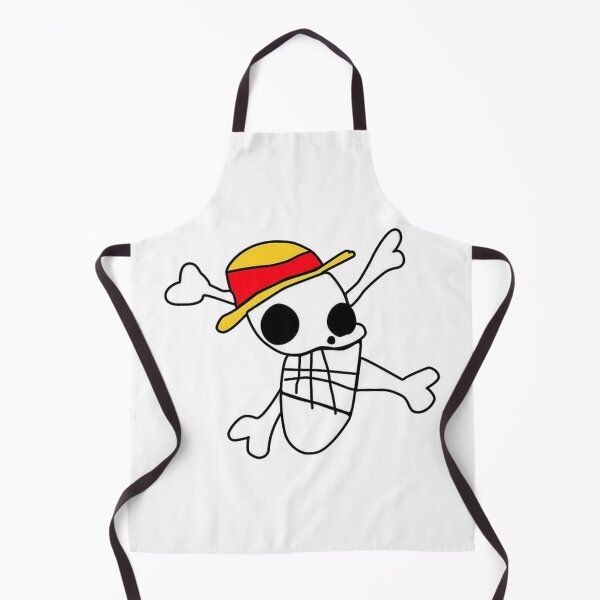 Item preview, Luffy's Jolly Roger - Classic Pirate King Icon Draw designed and sold by TheStickLab.
