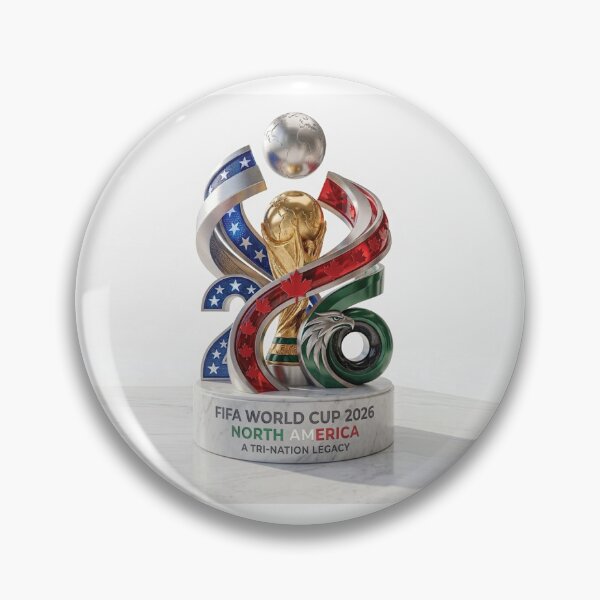 Item preview, FIFA World Cup 2026 North America Tri-Nation Trophy Sticker designed and sold by topprinting.