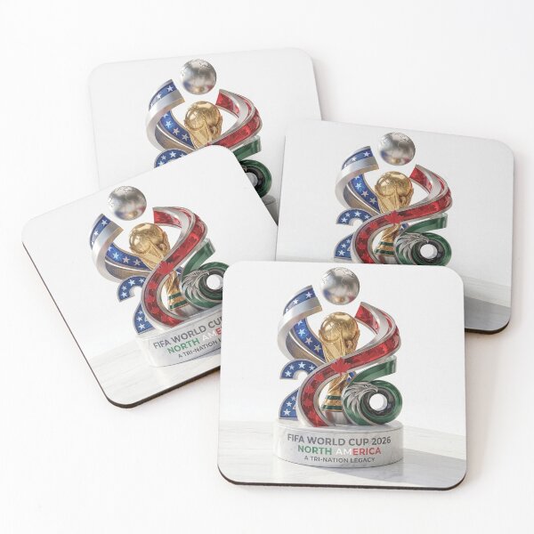 Item preview, FIFA World Cup 2026 North America Tri-Nation Trophy Sticker designed and sold by topprinting.