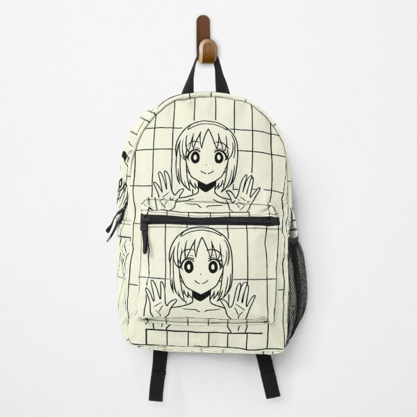 Artikelvorschau, Manga – Chibi-Mädchen mit erhobenen Händen lächelt entworfen und verkauft von AnimeShin.