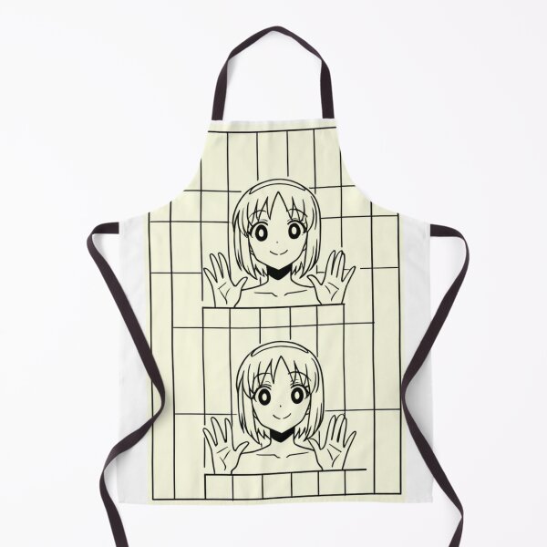 Item preview, Manga - Chibi Girl Raised Hands Smile designed and sold by AnimeShin.