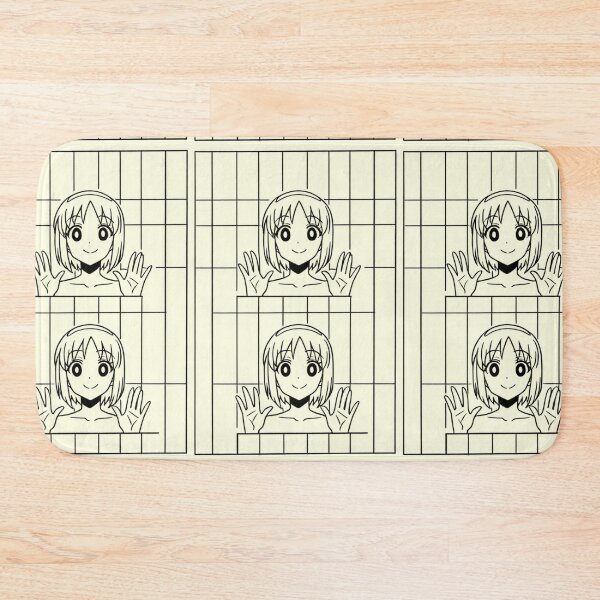 Item preview, Manga - Chibi Girl Raised Hands Smile designed and sold by AnimeShin.