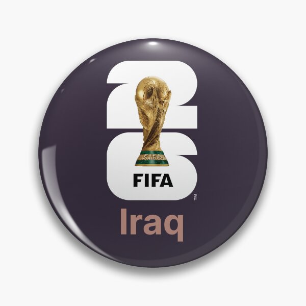 Item preview, FIFA World Cup Trophy 2026 Football Soccer Fan Design - Iraq designed and sold by t-patterns.
