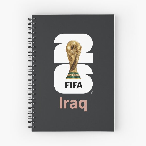 Item preview, FIFA World Cup Trophy 2026 Football Soccer Fan Design - Iraq designed and sold by t-patterns.