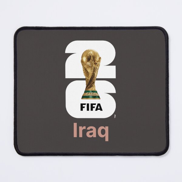 Item preview, FIFA World Cup Trophy 2026 Football Soccer Fan Design - Iraq designed and sold by t-patterns.