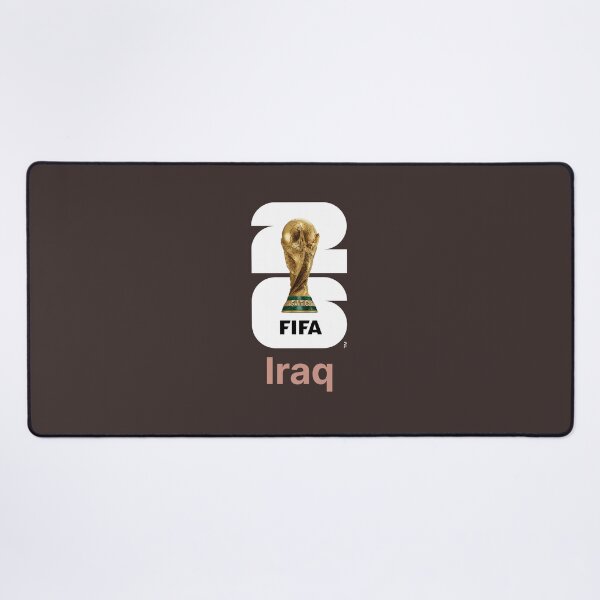 Item preview, FIFA World Cup Trophy 2026 Football Soccer Fan Design - Iraq designed and sold by t-patterns.