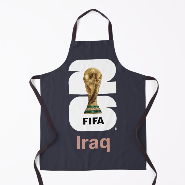 Item preview, FIFA World Cup Trophy 2026 Football Soccer Fan Design - Iraq designed and sold by t-patterns.