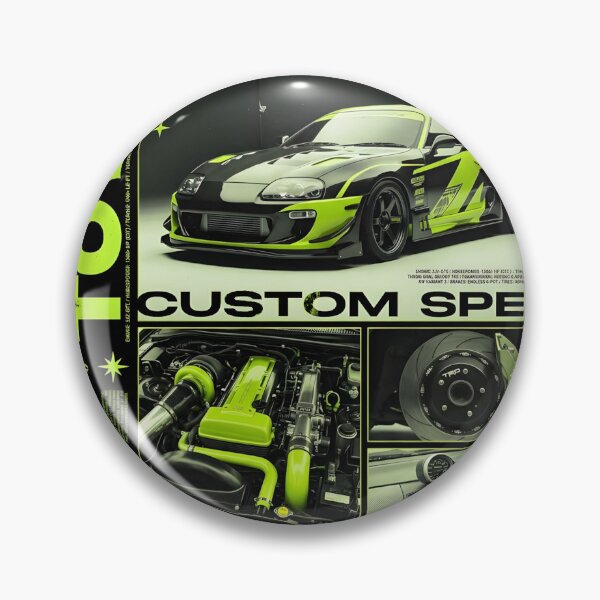Item preview, Toyota Supra Custom Spec Poster | Night Runner JDM designed and sold by PrimeRacer.
