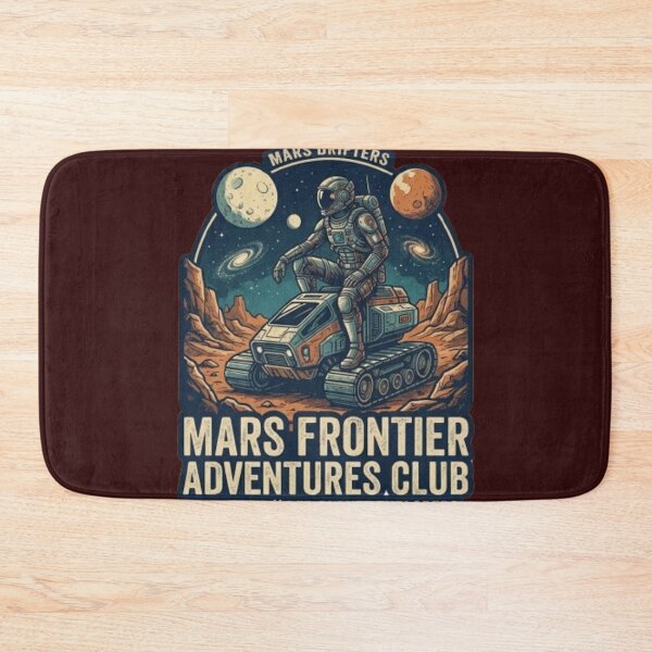 Item preview, Mars Frontier Adventures Club Vintage Space Explorer designed and sold by Dream Weave Studio.