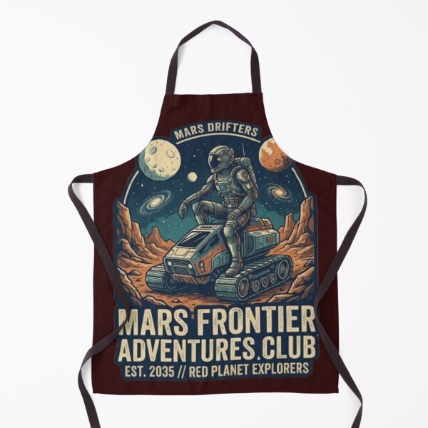 Item preview, Mars Frontier Adventures Club Vintage Space Explorer designed and sold by Dream Weave Studio.