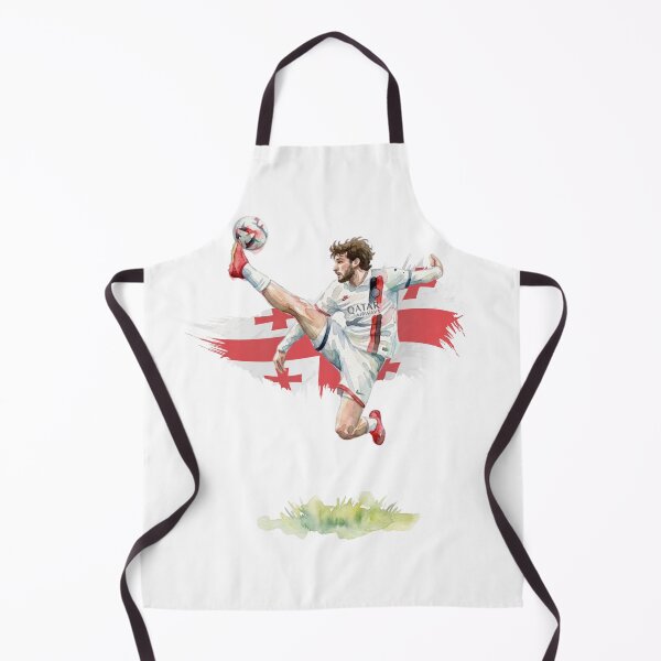 Item preview, Kvaratskhelia Iconic Georgia Soccer Paint Splash Art designed and sold by cucuzeus.