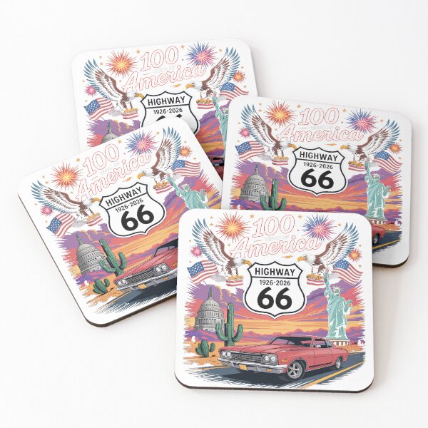 Item preview, Highway 66 Centennial Car Anniversary 100 Years 1926-2026 designed and sold by SEBANOX.