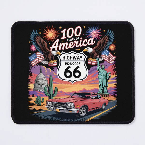 Item preview, Highway 66 Centennial Car Anniversary 100 Years 1926-2026 designed and sold by SEBANOX.