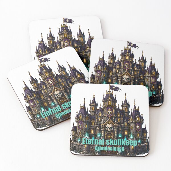 Item preview, Eternal Skullkeep – Gothic Fantasy Castle of the Undead designed and sold by GrimDesignsx.