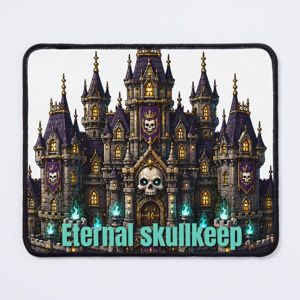 Item preview, Eternal Skullkeep – Gothic Fantasy Castle of the Undead designed and sold by GrimDesignsx.