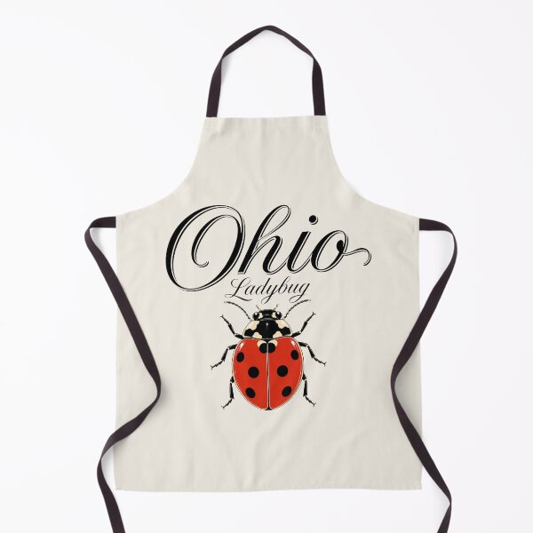 Item preview, Ohio Ladybug Retro State Insect Poster designed and sold by The-Drip-Studio.