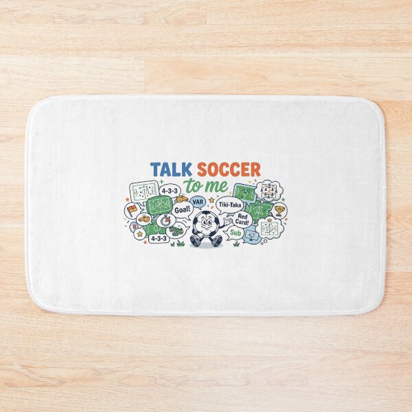 Item preview, Talk Soccer designed and sold by Meemaart.